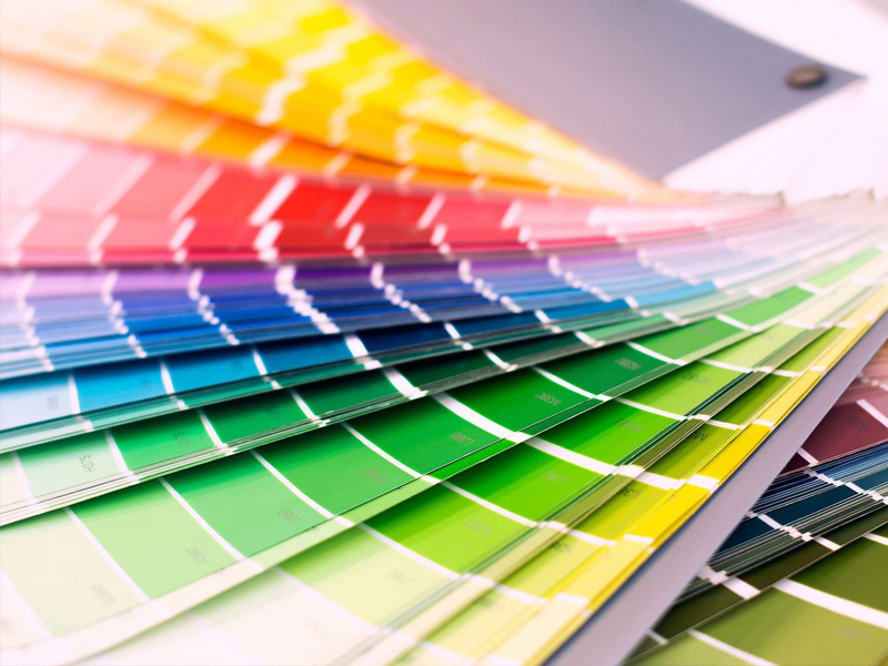 پالت رنگی رنگ‌شناسی