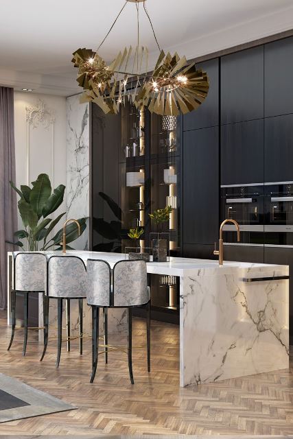 آرت دکو در نهارخوری