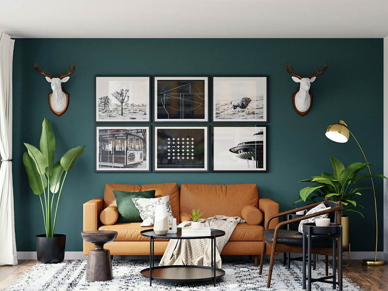 رنگ‌شناسی در سالن